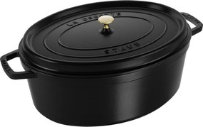 Staub La Cocotte Cocotte 41 cm / 12 l, Ovaal, Zwart - La Cocotte - Staub