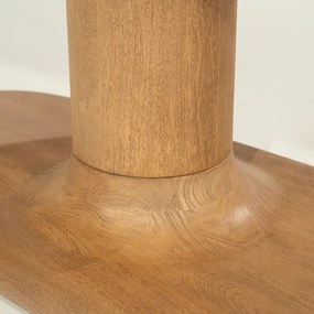 Eleonora Coco Beige Ovale Eettafel 300cm - 300 X 110cm.