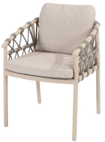 Taste by 4 Seasons Piacenza tuinstoel Tuinstoel   beige weerbestendig