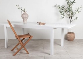 The Outsider tuintafel-lucas-uitschuifbaar-wit-aluminium-160-240cm-the-outsider
