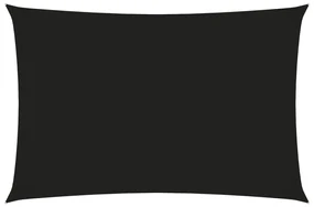 vidaXL Zonnescherm rechthoekig 2x4,5 m oxford stof zwart
