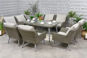 Bilbao Premium 8 Garden Point tuinmeubelen grijs