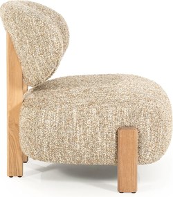 Boucle Stoel Beige Naturel