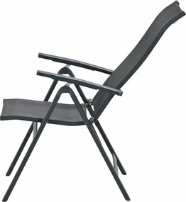 Garden Impressions Siena tuinstoel verstelbaar - donker grijs