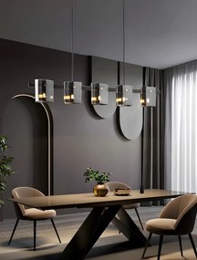 Plafondlamp APP1706-5CP GREY G9