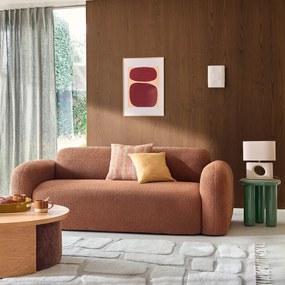 3-zits rechte bank, dikke badstof, Danilo