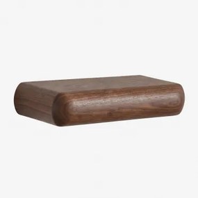 Wandgarderobe Console Van Hout Carmen ↔︎ 60 Cm & Donker Acaciabruin - Sklum
