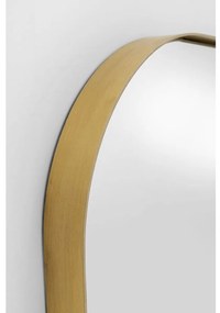 Kare Design Opera Messing Design Spiegel - 65x160cm