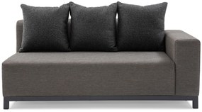 Hoek loungeset 6 personen Outdoor textiel Grijs  De Laan Projects