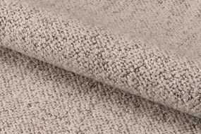 YUNI Beige Latte (stof Monza 60) - MODERNE GESTOFFEERDE DRAAISTOEL VOOR WOONKAMER/EETKAMER/LOFT KANTOOR