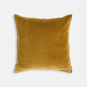 Kussenhoes 45 x 45 cm, fluweel met inkepingen, MILO