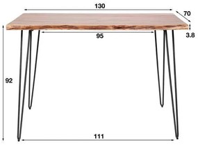 Bartafel Doha acaciahout | Loft46