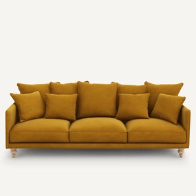 3-, 4- of 5-zits fluwelen bank, Lazare