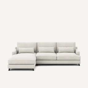 Linnen fluwelen hoekbank, ALWINE