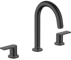 Hansgrohe Vernis wastafelkraan met waste mat zwart 71563670