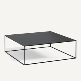 Vierkante salontafel in staal, Romy