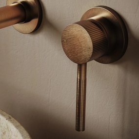 Saniclear Antique Stripes hendel voor inbouw wastafelkraan en staande badkraan (SK80046 en SK80050)