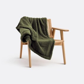 Plaid in fleece en sherpa, Maxine