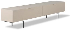 HKliving Wood Grain Retro Tv-meubel Zandkleur Beige 167 Cm - 167x30x36cm.