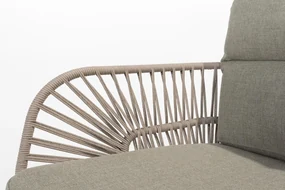 4 Seasons Outdoor Murcia tuinset olijfgroen met teakhouten Lucas tafel 240 cm * Sale *  Tuinset    houtkleur weerbestendig