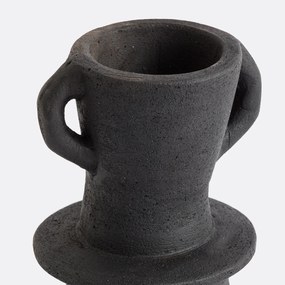 Decoratieve vaas in aardewerk H24 cm, Kuro