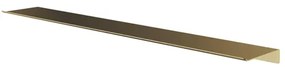 Hotbath &MORE Planchet - 80cm - inclusief bevestigings rails - Geborsteld messing PVD SH080BBP