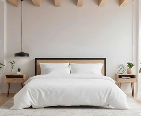 Dekbedovertrek Home - 100% natuurlijk katoen - 240x200/220 - roomwit