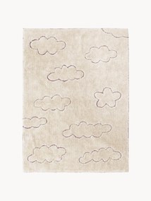 Kindervloerkleed Clouds, handgeweven en wasbaar