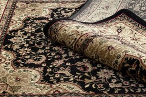 Tapijt ROYAL AGY patroon 0521 zwart