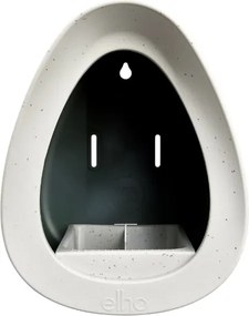 Elho Essential Bird Feeder 18cm - Grijs - Voederplek&Badje - 100% Gerecycled