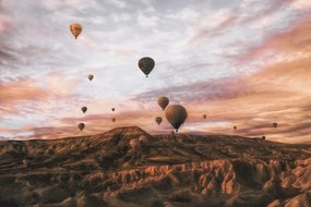 Kunstfotografie Cappodocia Hot Air Balloon, Ayse Yorgancilar, (40 x 26.7 cm)