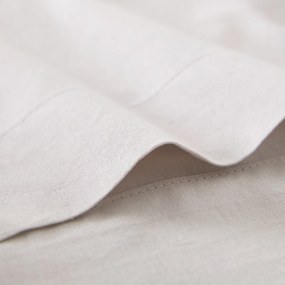 Effen bolstersloop in gewassen katoen, Scenario