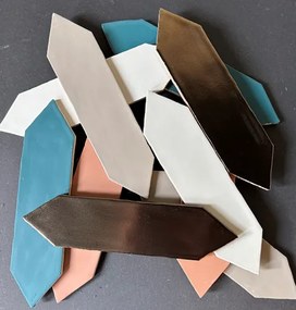 Terre d'Azur Barco wandtegel 7.5x30cm salmon mat