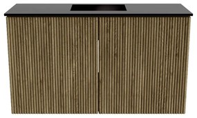 Mondiaz Joya 70cm toiletmeubel dusk met wastafel faye midden zonder kraangat urban