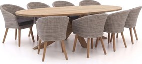 Diningset Intenso | 8 personen | Tuinset teakhout | 9-delig | Kees Smit Tuinmeubelen
