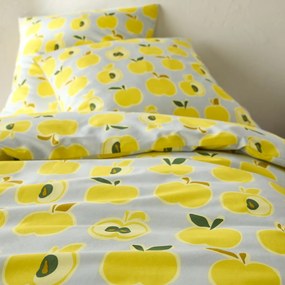 Bedset 50% gerecycled katoen vierkant kussensloop Pommes