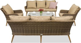 Bilbao Coffee 8 Garden Point tuinmeubelen bruin