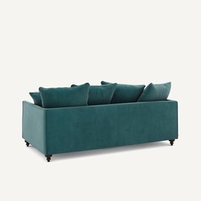 Omvormbare 3-zits fluwelen zetel, Lazare