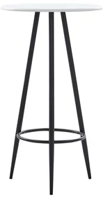 vidaXL 3-delige Barset kunststof wit