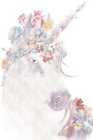 Ilustratie Unicorn Floral, Studio Collection