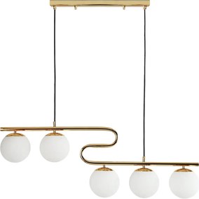 Hanglamp APP1599-5CP Gold