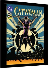Ingelijste poster Batman - Catwoman