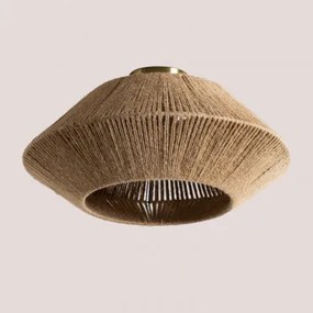 Rachid Plafondlamp Van Touw Natuurlijk - Sklum