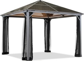 Tuinhuisje Milos 3x3m met klamboe Tuinpunt