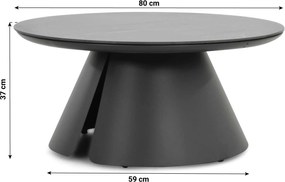 Hoek loungeset 5 personen Rope Grijs  Santika Furniture Santika