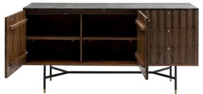 Kare Design Apiano Dressoir Van Acacia En Marmer - 150x45x76cm.