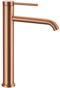 Wastafelkraan Rea Clif Brush Copper HIGH