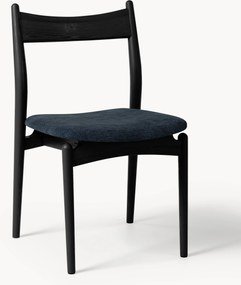 Eetkamerstoel Koa van essenhout met gestoffeerde zitvlak