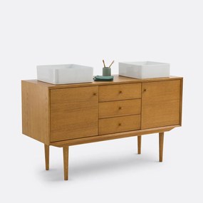 Vintage badkamermeubel L140 cm, Quilda