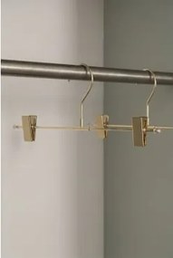 Set Van 6 Stalen Klemhangers Gärde Goud - Sklum